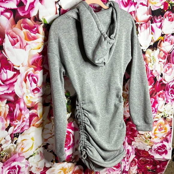 SHEIN Gray Hoodie Dress - Picture 6 of 7